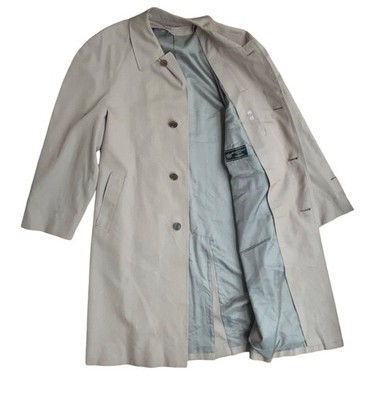 HENRY POOLE WOOL MAC COAT JACKET CLASSIC 