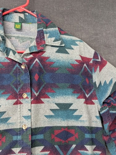 Camisa De Colección Cabela’s Piel de Ciervo Azteca Suave Gamuza Franela Abotonada Para Hombre Grande 42 - Imagen 3 de 9