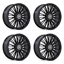 Set 4 26 Asanti Black Ab049 Premier Gloss Black 26x10 Wheels 6x135 6x5.5 30mm