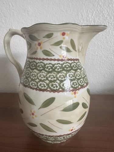 Temptations by Tara Green Old World Pattern 1.5 Quart Pitcher - Picture 4 of 10