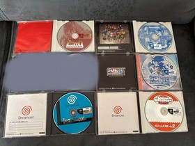 Sega Dreamcast Console  HKT-3000 Bundle 7 Games Controller Cable Tested JP