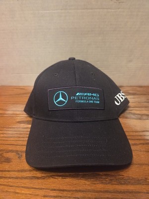 Mercedes-AMG Petronas Hat Cap Strap Back Mens One Size Black F1 Racing Adidas