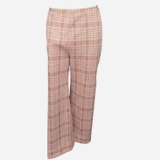 true vintage womens plaid pants size 9
