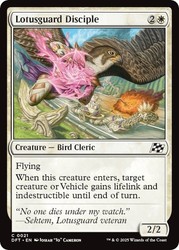 Lotusguard Disciple #21 Aetherdrift Common MTG