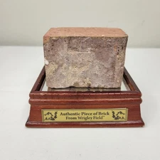 Chicago Cubs Authentic Piece Of Brick From Wrigley Field Steiner Sports Hologram