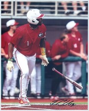 TRE PHELPS Signed/Autographed GEORGIA BULLDOGS Baseball 8x10 Photo w/COA