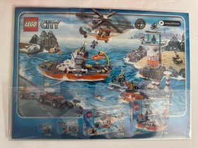 Lego City 2008 Coast Guard Platform 4210 No Box No Sealed Bags New and Unused