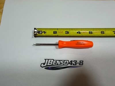 Snap-on Tools NEW ORANGE Mini Hard Grip #1 Phillips Pocket