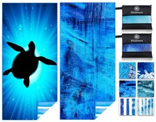 Microfiber Beach Towel Thin Sand Free Quick Dry Pool Swim Travel Oversized