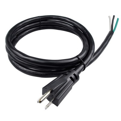 3FT 12 Gauge 3 Prong Power Supply Cord 110V 120V Pigtail Cable NEMA 515