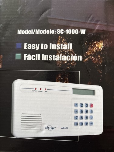 SKYLINK NEW Complete Wireless Alarm System Model SC-1000W Home Security System - Picture 2 of 10