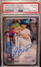 2020 Topps Chrome PSA 9  Jacob Waguespack Rookie Card RC Auto #RA-JWP