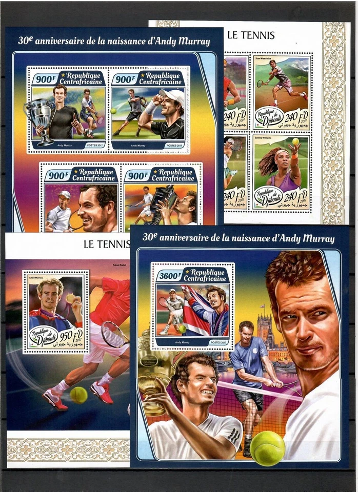 Césped TENIS, deporte, colección 52 hojas de recuerdo MNH, envío gratuito #CNA432 Foto 3 de 4