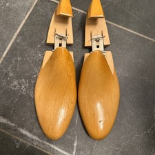 Vintage D Mackay Mens Wooden Shoe Tree Stretchers Made in New York USA