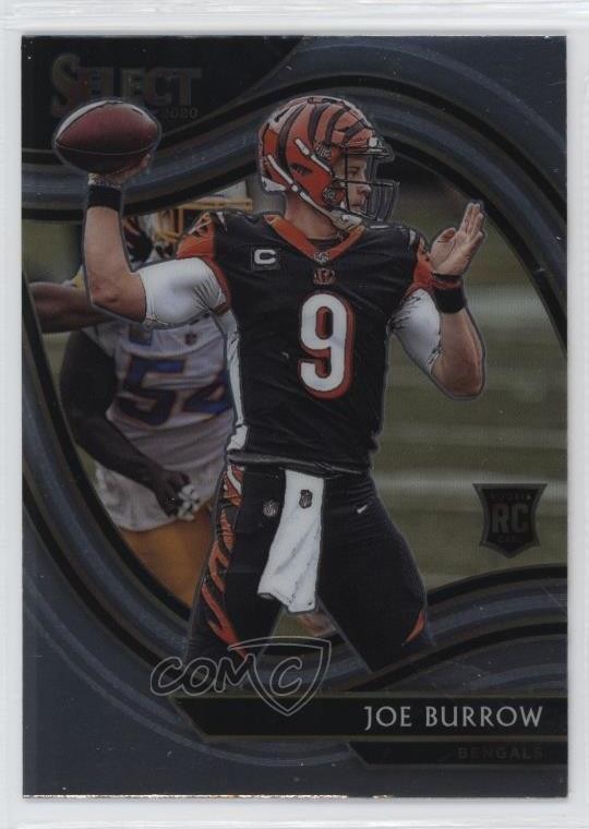 2020 Panini Select Field Level Joe Burrow #346 09x3