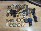 Vintage Watch Lot Bundle Timex citizen Casio Swatch Helbros Etc Untested As Is