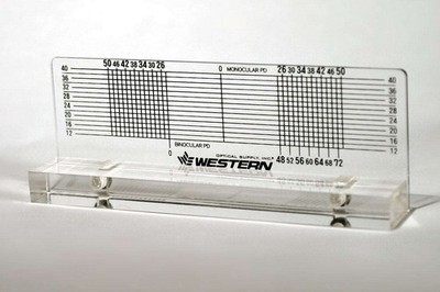 Western Optical RX Verifier #2062A verschreibungspflichtige Achse Aligner & PD-Lineal UK LAGER