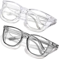 Safety Glasses anti Fog Clear Blue Light Blocking Eye Protection Nurse Goggles f