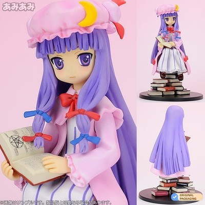 quesQ Touhou Project Patchouli Knowledge -PVC Painted Figure Model Toy 140mm New