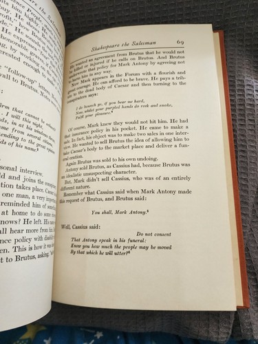 1942- WILLIAM B. BURRUSS - Inscribed SHAKESPEARE, THE SALESMAN -Dartnell Chicago - Picture 9 of 9