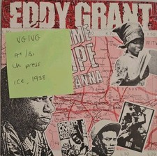 Eddy Grant Gimme Hope Jo'anna Vinyl Record 7" VG/VG ICE 7 8701 1988