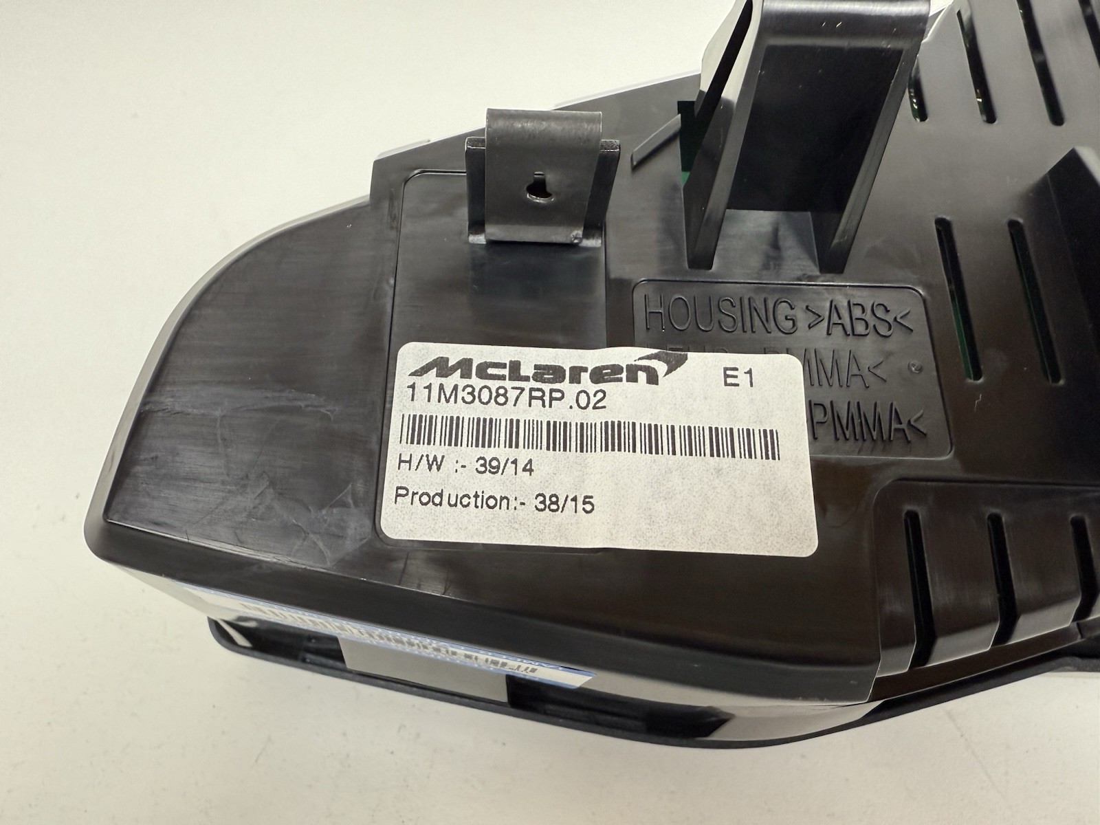 2015-2017 MCLAREN 675LT GAUGE CLUSTER INSTRUMENT SPEEDOMETER 12K MILES OEM