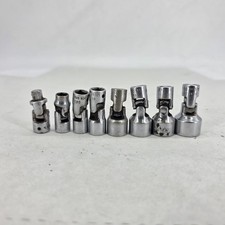Snap-on 14 Drive Tmus Tmu 8 Piece Swivel Socket Set Lot