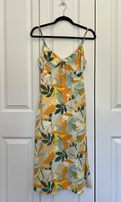Sienna Sky Floral Adjustable Spaghetti Straps Midi Summer Dress - Women's XS