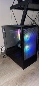 Custom/Whitebox Gaming Desktop Tower PC - Black RGB Lighting Case