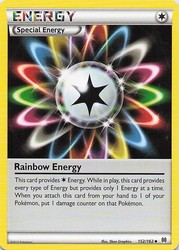 Rainbow Energy 152/162 XY BREAKthrough Uncommon Pokémon TCG