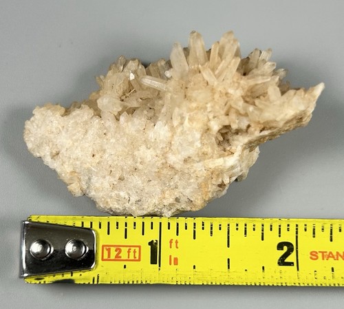 Old Stock Natural Quartz Miniature Crystal Cluster Rough Specimen Metaphysical - Picture 9 of 10