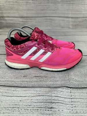 Adidas Response Boost Running Sneakers Women Size 8.5 Athletic Shoes M21911 PINK