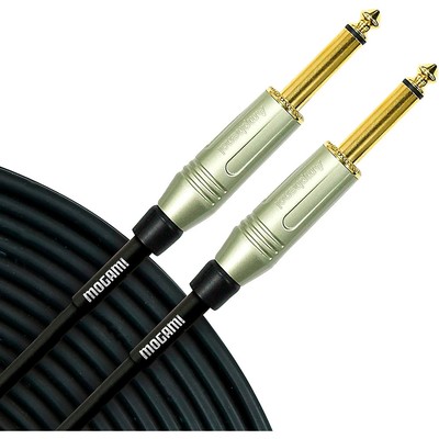Mogami Silver Series 1/4'' Straight Instrument Cable  3 ft.