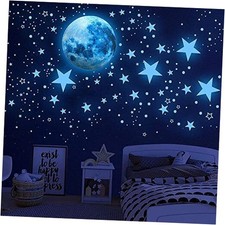 1078Pcs Glow in The Dark Stars for Ceiling Glowing Space and Moon Decals
