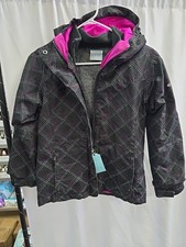 C77 Columbia Kids M Omni Heat Interchangeable Jacket Shell Rain Snow Waterproof