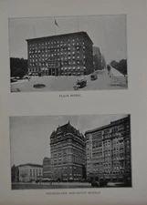 Antique New York City Art Print 1904 Dorilton Apartments Black and White