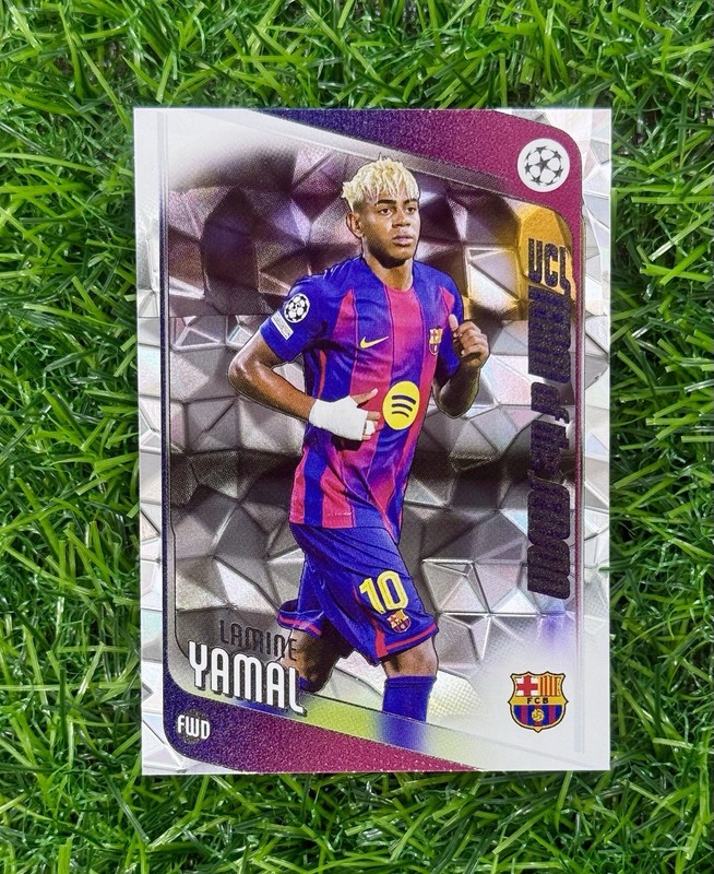 Topps Lamine Yamal Rookie Base Set 2025-26 UEFA Club Competitions #10