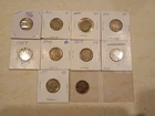 Lot Of 10 Buffalo Nickels 1900s Random Dates Circulated