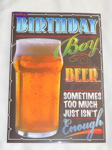 Male Birthday Cards 3d Pop Up Hallmark Joke Novelty Party Adult