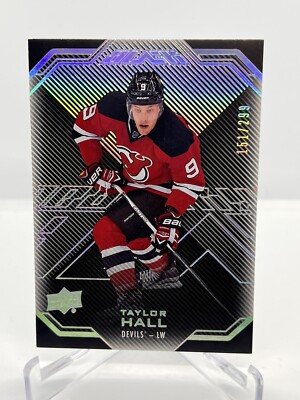2016-17 UD Black #18 Taylor Hall /299 New Jersey Devils