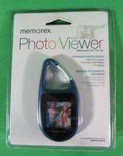 Memorex Photo Viewer 2 MB Digital 1.5  Display Carabiner MDFO151 Blue Brand New