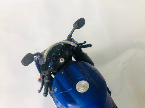 Toy Model Motorbike Bike Motorcycle Racing Large Moto GP Yamaha R1 Blue - Picture 12 of 16