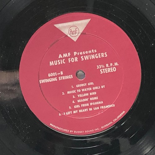 Various-AMF Presents Music For Swingers-AMF 6001-BOWLING - Picture 4 of 4