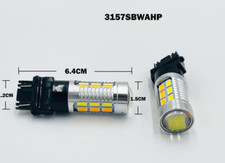 2pcs 3157 Switchbacks Whiteamber Led Cree Chip- 3157sbwahp 2pcs
