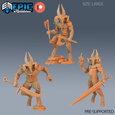 Goristro, Dungeons and Dragons Miniatures, D&D, Fantasy Evil Creature 28mm scale