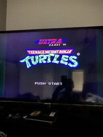 Teenage Mutant Ninja Turtles (Nintendo NES, 1989) TMNT Tested Working