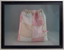 Gymnastics Leotard Grip Bags / Pink Animal Patchwork Gymnast Birthday Goody Bag