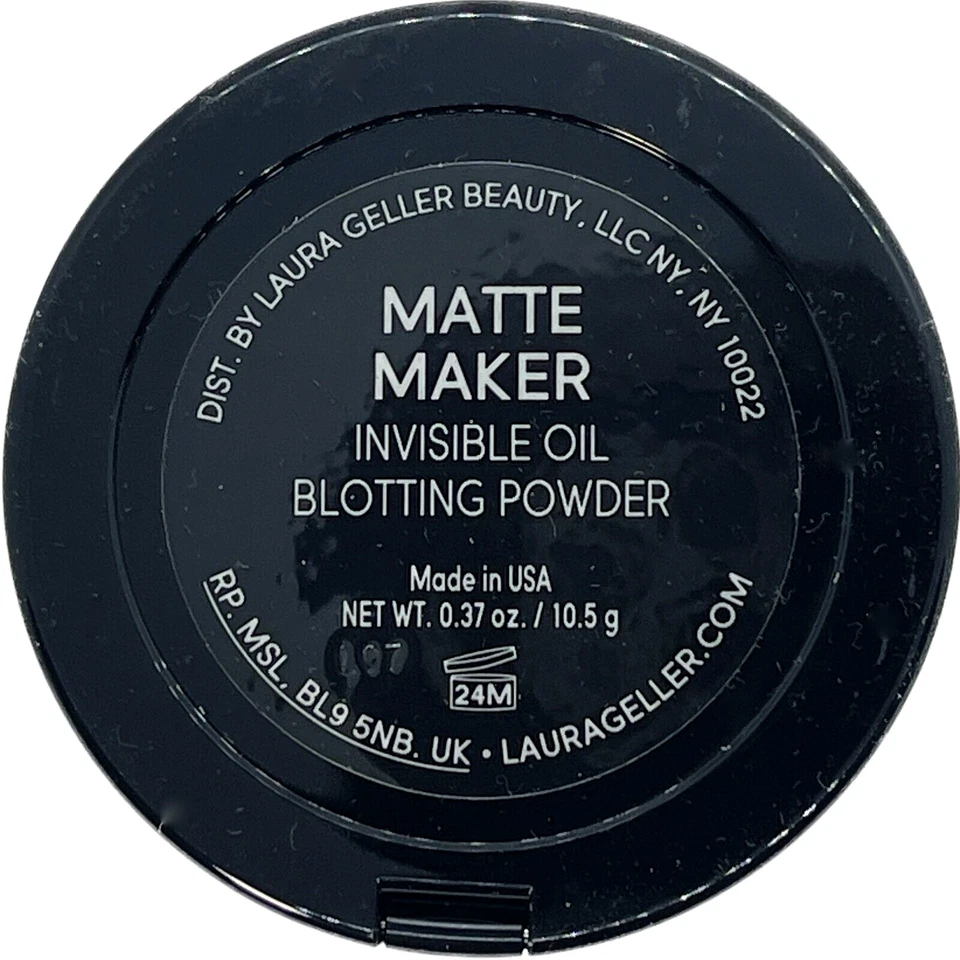 Laura Geller Matte Maker Invisible Oil Blotting Powder .37 oz / 10.5 g - Image 4 of 4