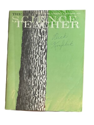 VINTAGE The Science Teacher Magazine October 1971 Journal Vol 38 #7 BACK ISSUE