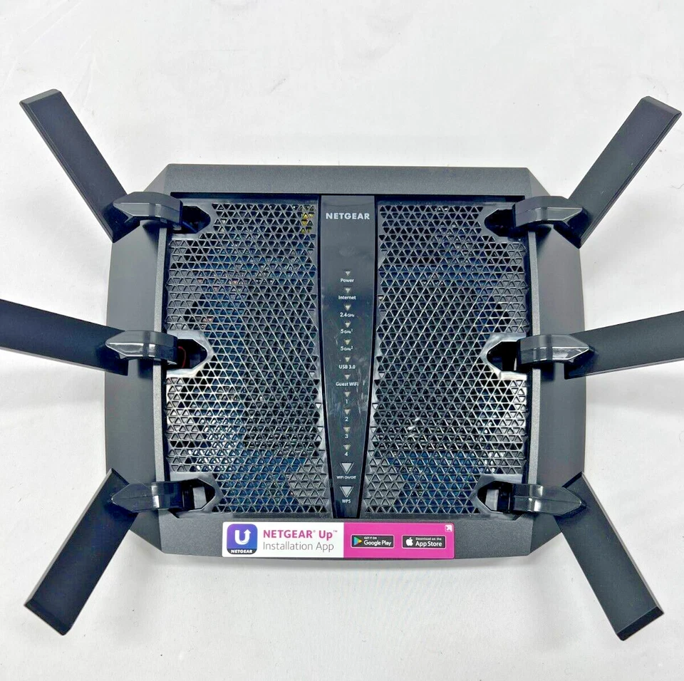 NETGEAR Nighthawk X6S AC3000 Tri-Band Smart Wi-Fi Router R7900P - Image 3 of 4